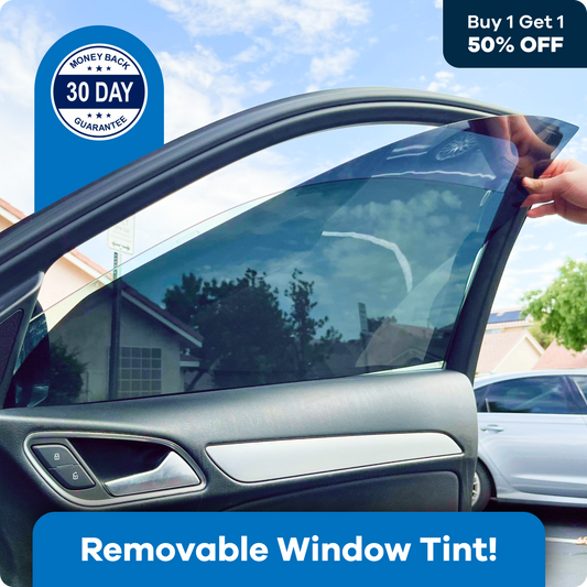 Main Product Shot (tint roll or package):
"Evania InstaTints car window tint film roll for automotive glass"
